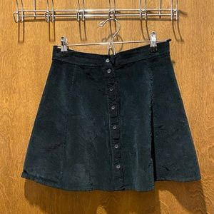 Navy blue corduroy Brandy Melville skirt sz small